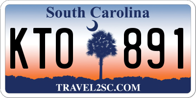 SC license plate KTO891