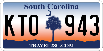 SC license plate KTO943