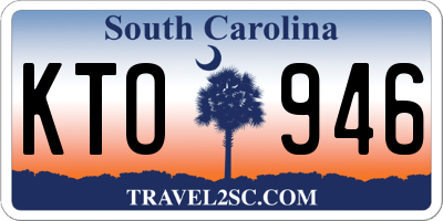 SC license plate KTO946