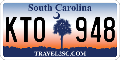 SC license plate KTO948