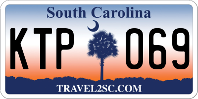SC license plate KTP069