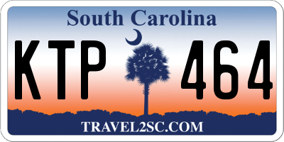 SC license plate KTP464