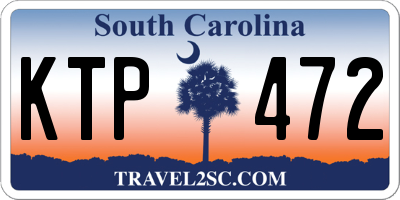 SC license plate KTP472