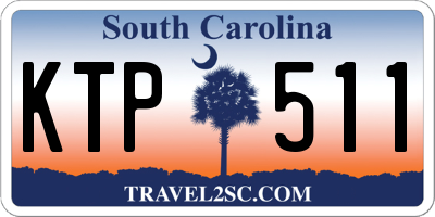 SC license plate KTP511