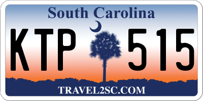 SC license plate KTP515