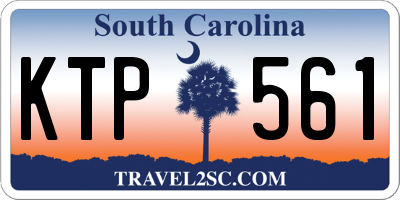 SC license plate KTP561