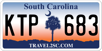 SC license plate KTP683