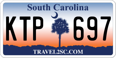 SC license plate KTP697