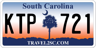 SC license plate KTP721