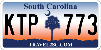 SC license plate KTP773