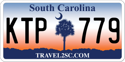 SC license plate KTP779