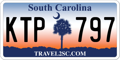 SC license plate KTP797