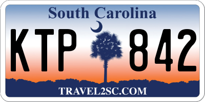 SC license plate KTP842
