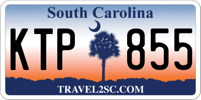 SC license plate KTP855
