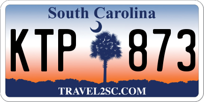 SC license plate KTP873