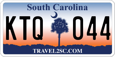 SC license plate KTQ044