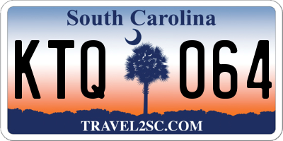 SC license plate KTQ064