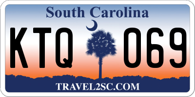 SC license plate KTQ069