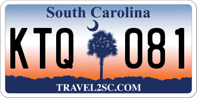 SC license plate KTQ081