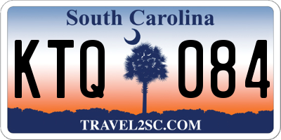SC license plate KTQ084