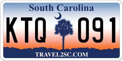 SC license plate KTQ091