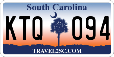 SC license plate KTQ094