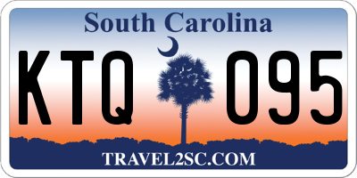 SC license plate KTQ095