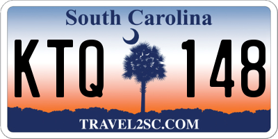 SC license plate KTQ148