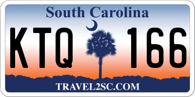 SC license plate KTQ166