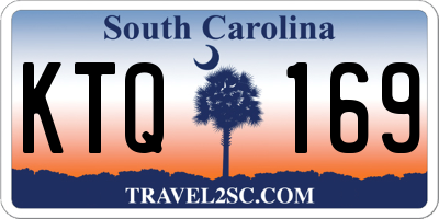 SC license plate KTQ169