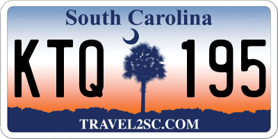 SC license plate KTQ195