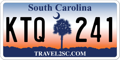 SC license plate KTQ241