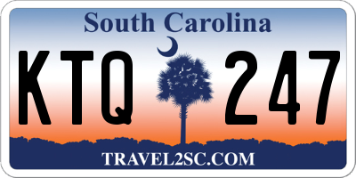 SC license plate KTQ247
