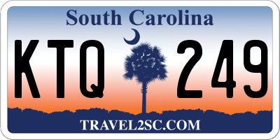 SC license plate KTQ249