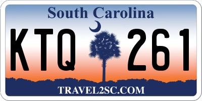 SC license plate KTQ261