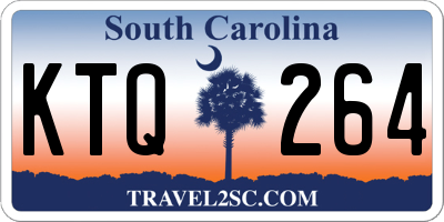 SC license plate KTQ264