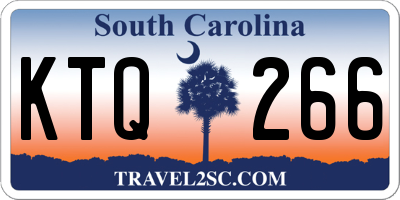 SC license plate KTQ266