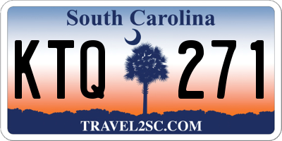 SC license plate KTQ271