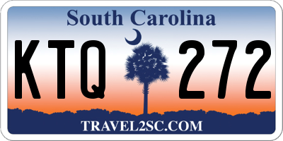 SC license plate KTQ272