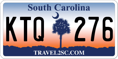 SC license plate KTQ276
