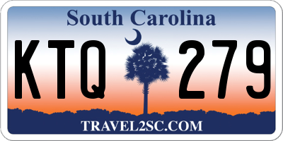 SC license plate KTQ279