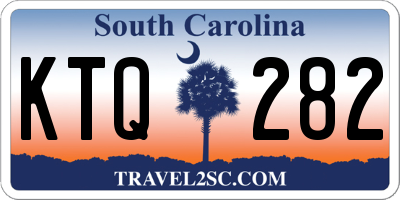 SC license plate KTQ282