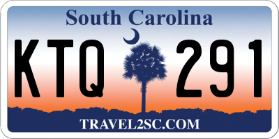 SC license plate KTQ291