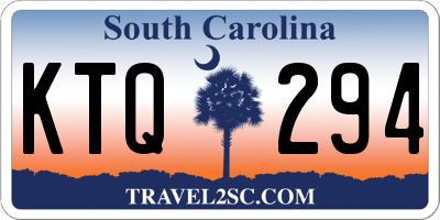SC license plate KTQ294