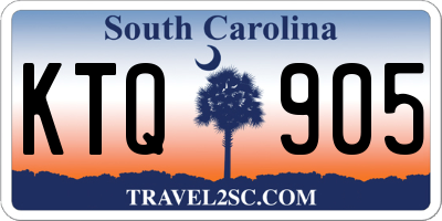 SC license plate KTQ905
