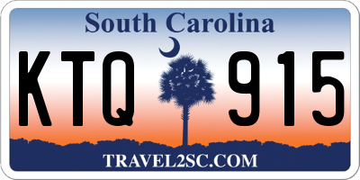 SC license plate KTQ915