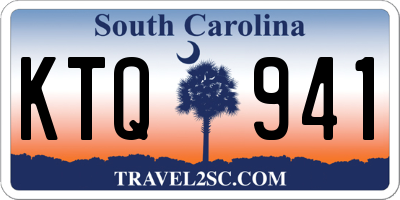 SC license plate KTQ941