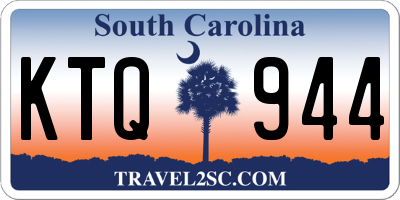 SC license plate KTQ944