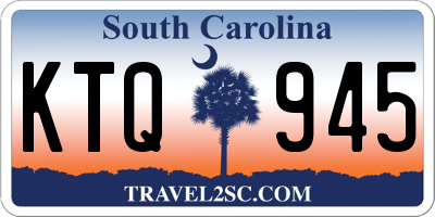 SC license plate KTQ945