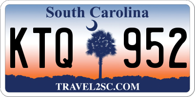 SC license plate KTQ952